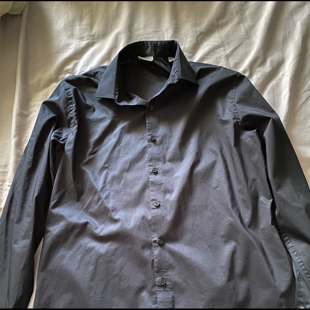 Kenneth Cole Reaction Dress Shirt Black